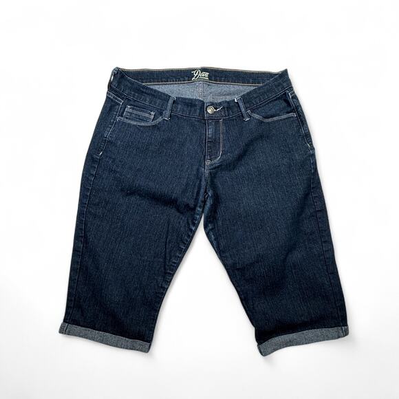 Old Navy The Diva Cuffed Capri Stretch Jeans Women's 10 - Picture 1 of 5